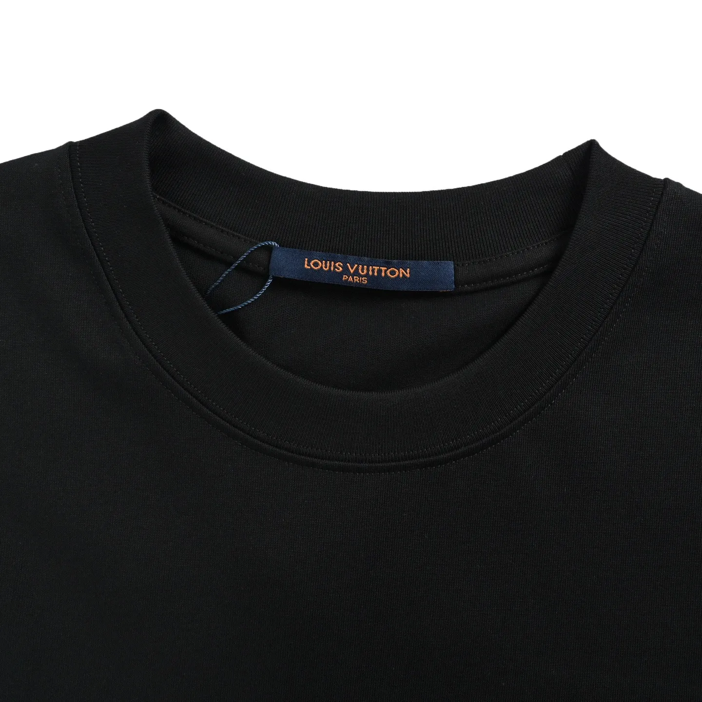 Louis Vuitton/Louis Vuitton 26ss short sleeves with front and rear letter logo embroidery